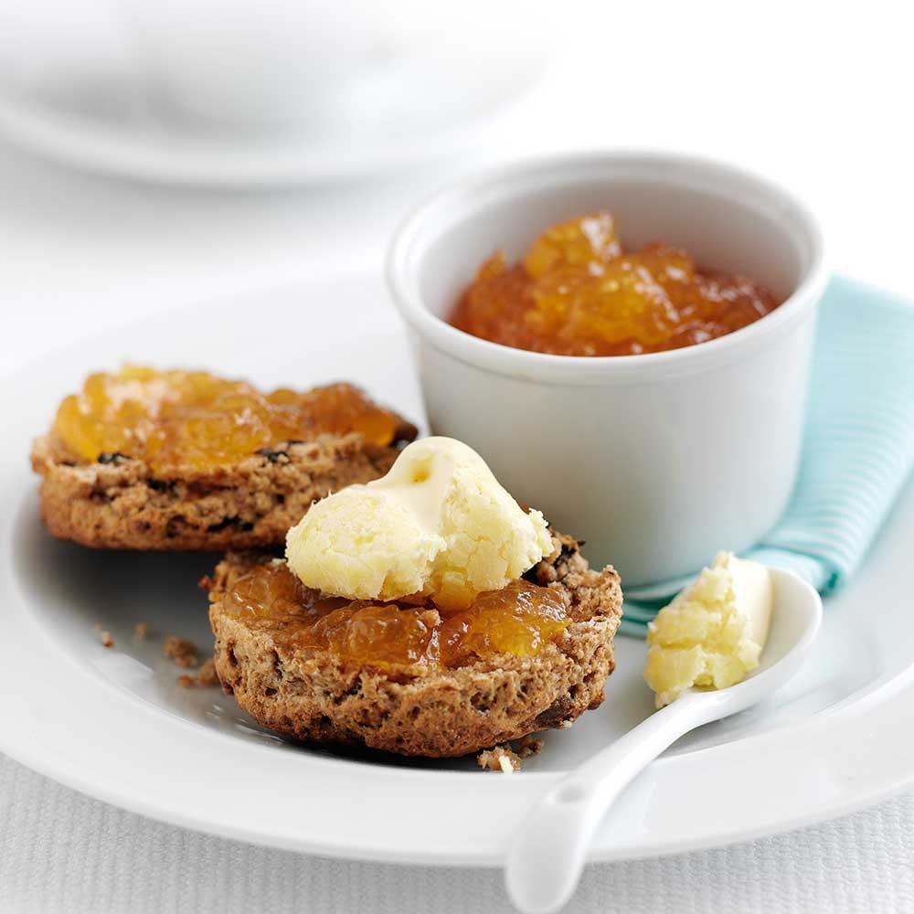 Ginger &amp; Prune Scones
 &ndash; Dairy Diary by Collins Debden