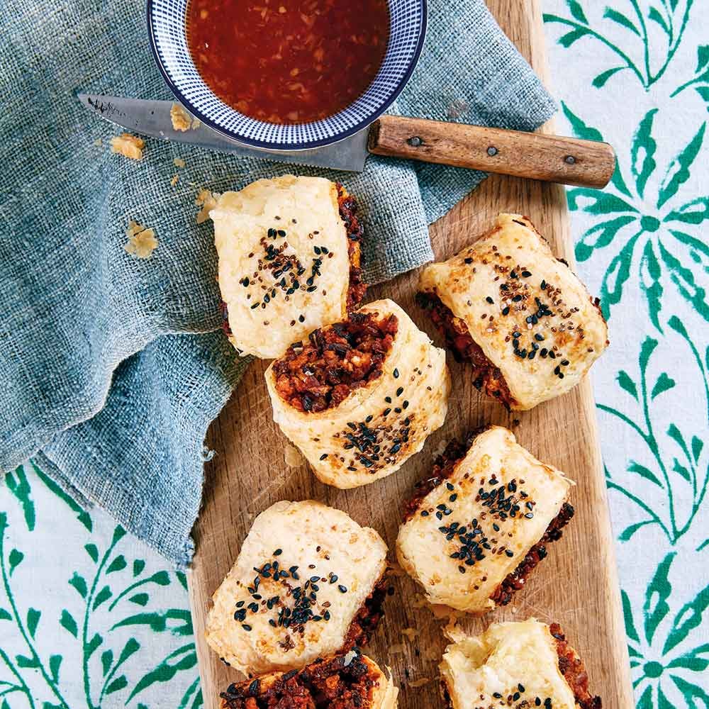 Vegan Sausage Rolls
 &ndash; Dairy Diary by Collins Debden