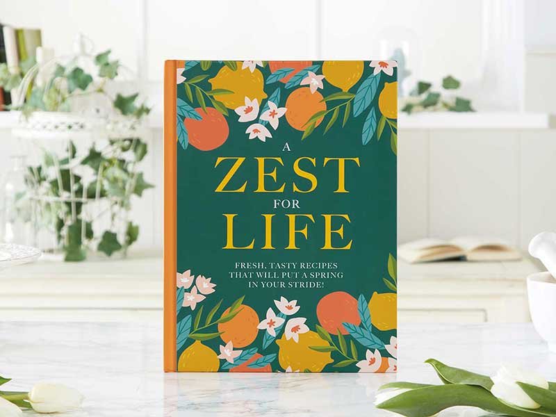 Buy A Zest For Life Cookbook - Easy and Delicious Recipes for a Healthy ...