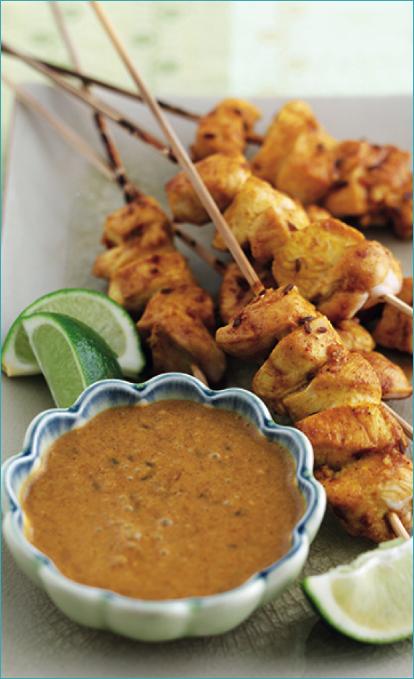 Thai style Chicken Satay