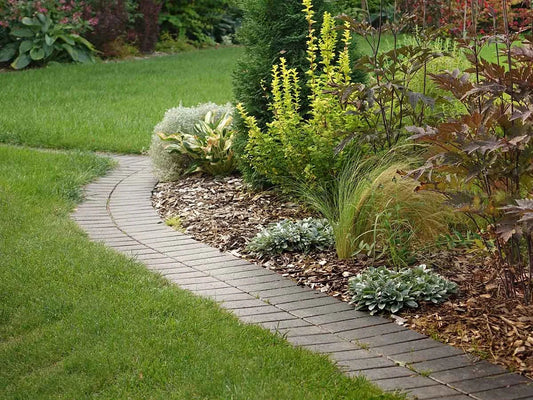 How to do Brick Border Edging