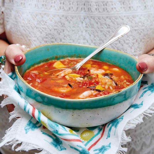 Caribbean Prawn & Mango Soup