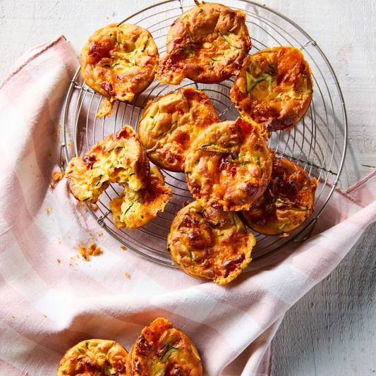 Cheese, Courgette & Chilli Muffins