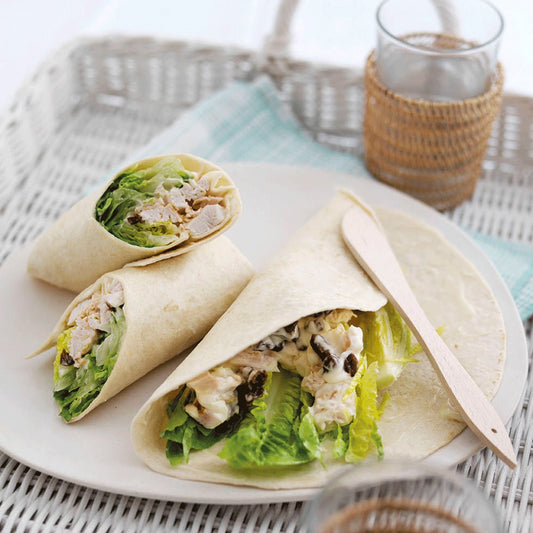 Coronation Chicken Wraps