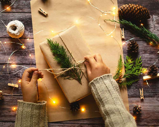 How to make your own eco-friendly gift wrap and tags