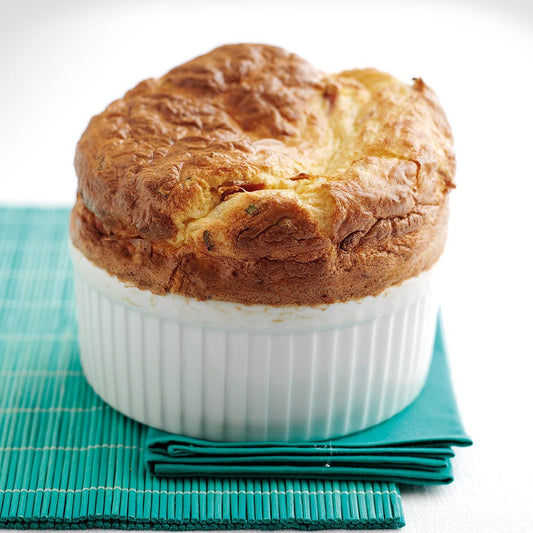 ,Ham & Cheese Soufflé