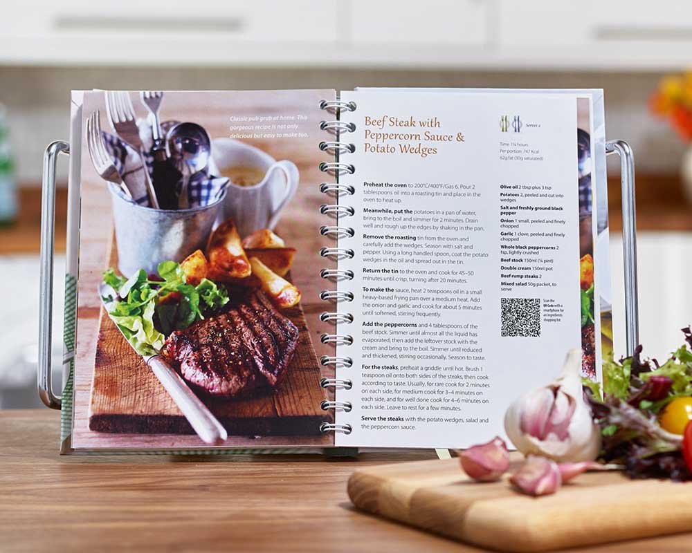 Work Cookbook Win Just For One or Two cookbook – Dairy Diary by Collins Debden