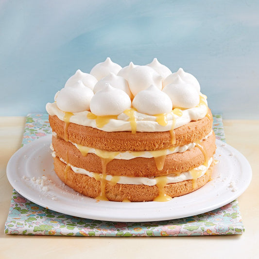 Lemon Meringue Cloud Cake