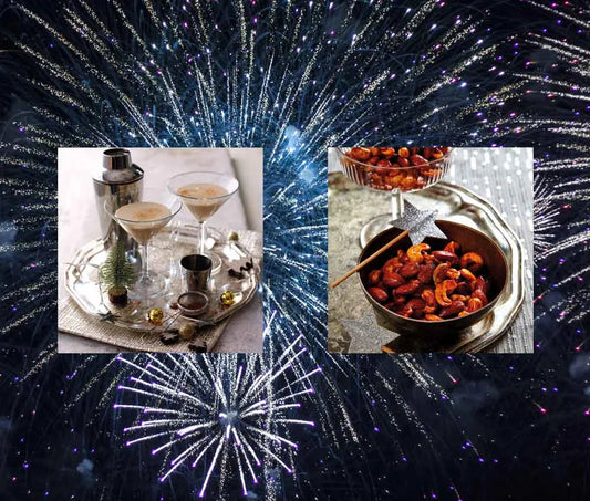 Drinks and nibbles for New Year's Eve and old NYE traditions.