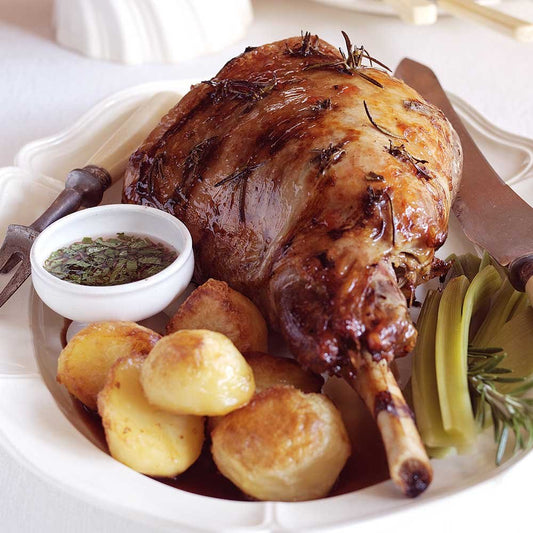 Roast Leg of Welsh Lamb for St David's Day