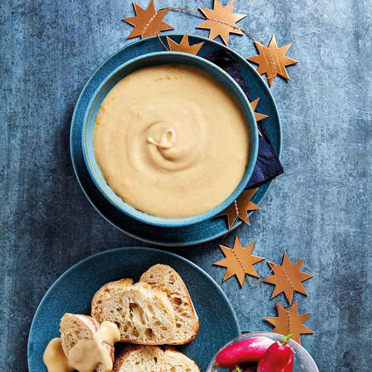 Hot Cheddar Rarebit Dip