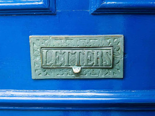 The joy of receiving post