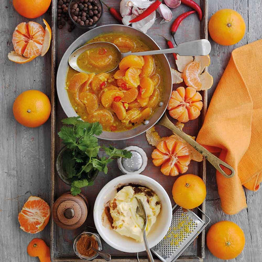 Turkey with Spiced Mandarins
