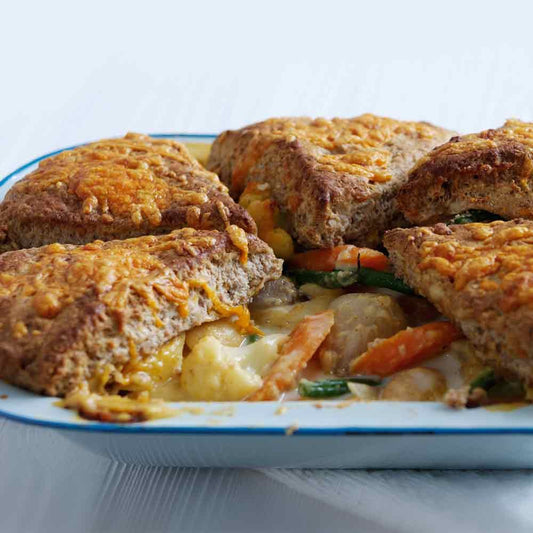 Vegetable & Nut Cobbler