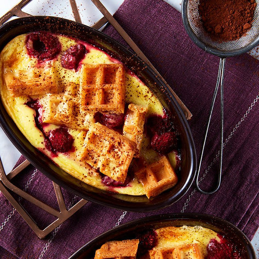 Waffleberry Pie