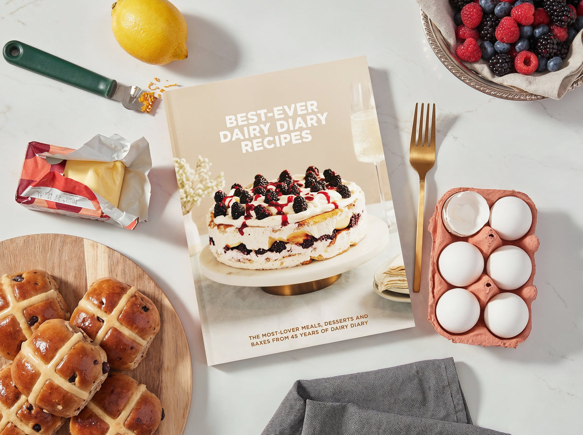 Dairy Diary Set 2027 Vegetable Edition & Best Ever Dairy Diary Cookbook Bundle. Perfect For Busy families Home cooks Kitchen organisation & thoughtful gifting.