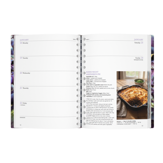 Dairy Diary 2027 - Vegetable