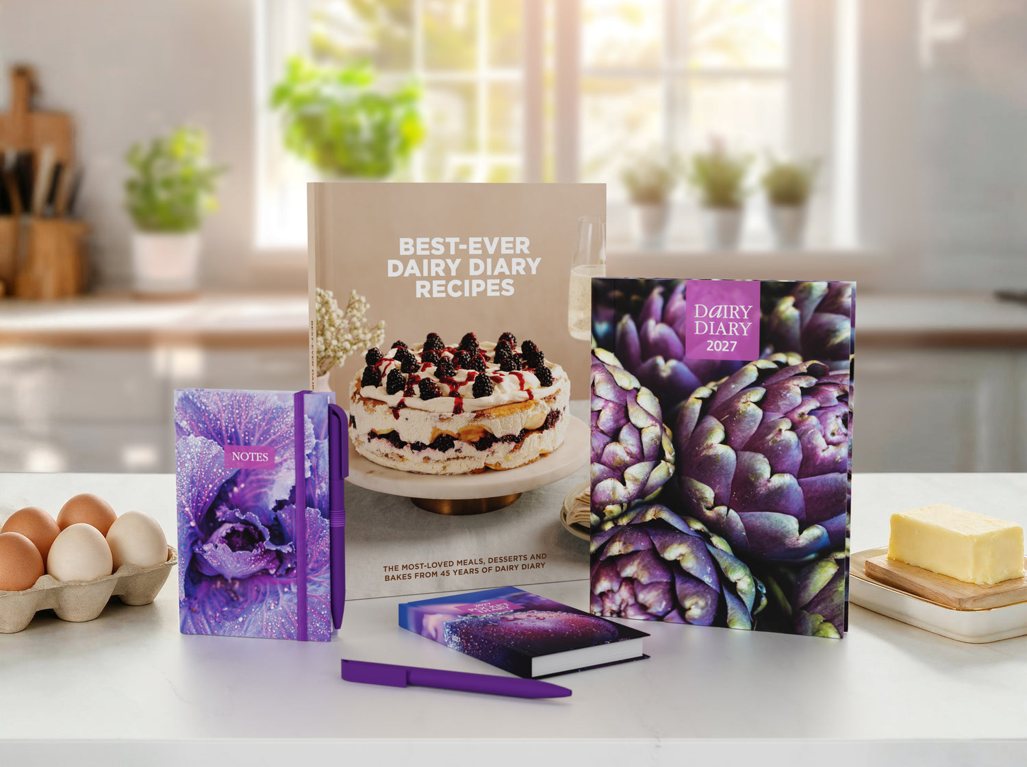 Dairy Diary 2027 & Best Ever Recipes Cookbook Bundles
