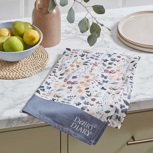Dairy Diary Tea Towel