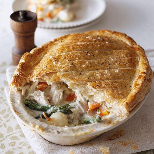 Chicken and Asparagus Pie