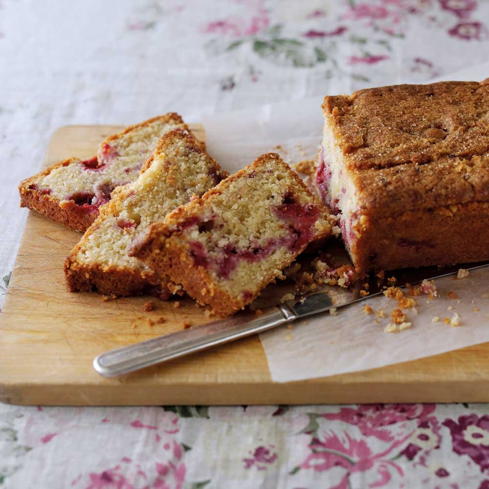 Raspberry & Macadamia Cake