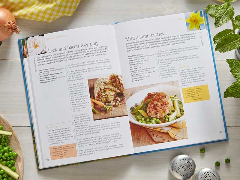Around Britain Cookbook Around Britain Cookbook Minty Lamb Patties