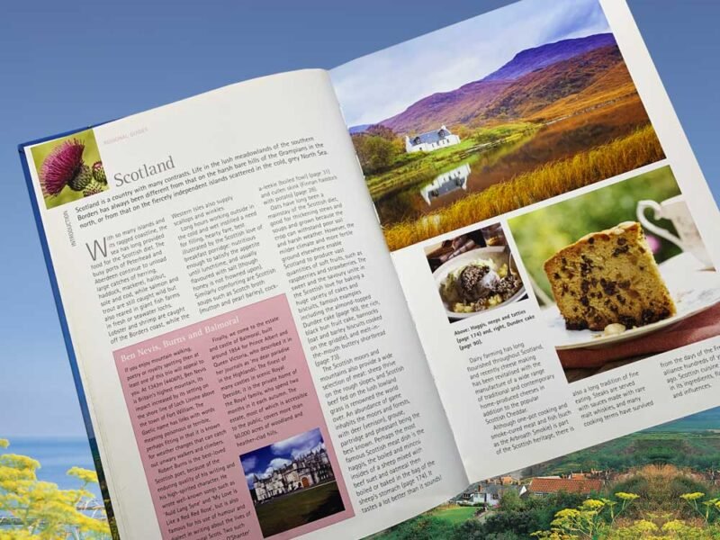 Around Britain Cookbook regional food guides