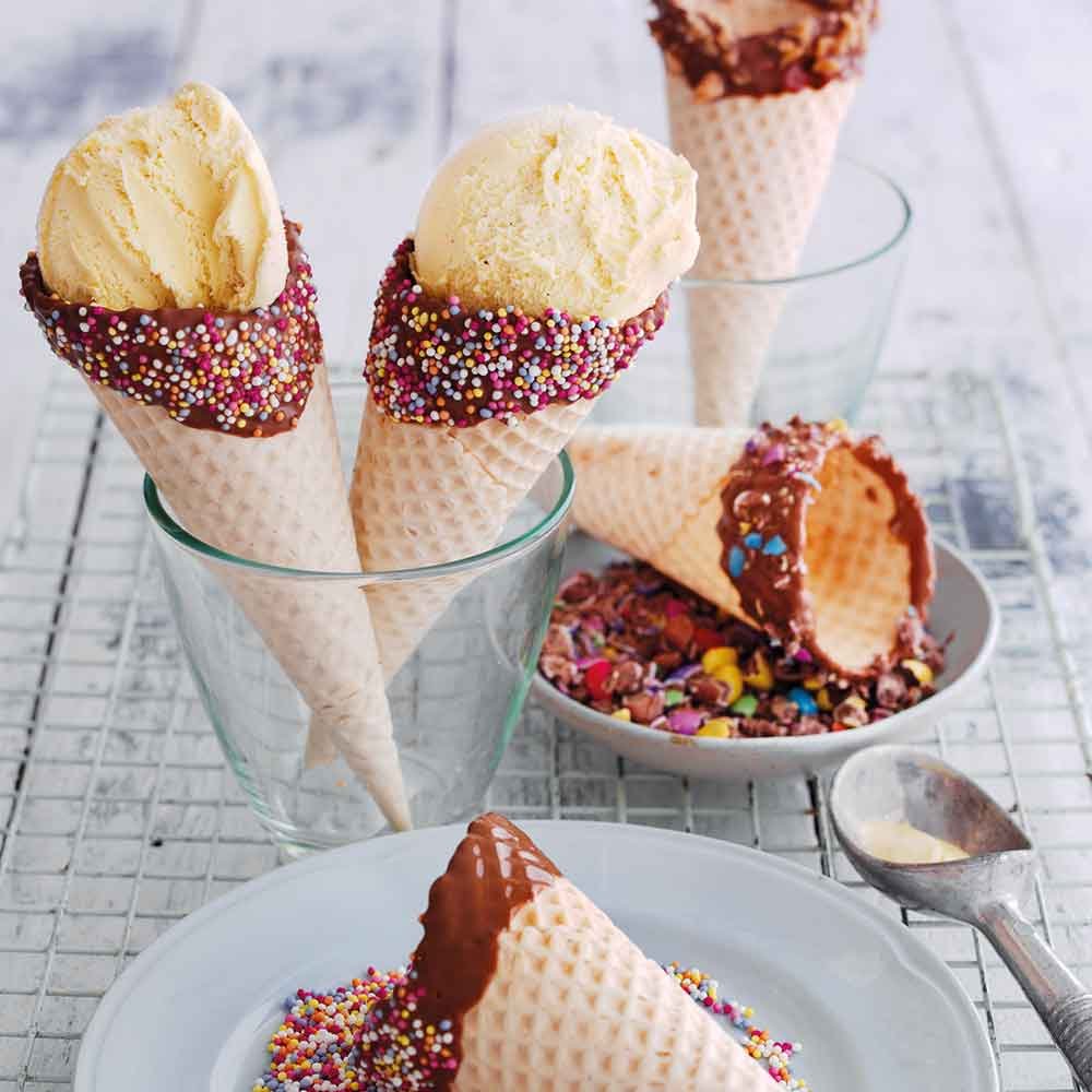 Decorated Ice-Cream Cones