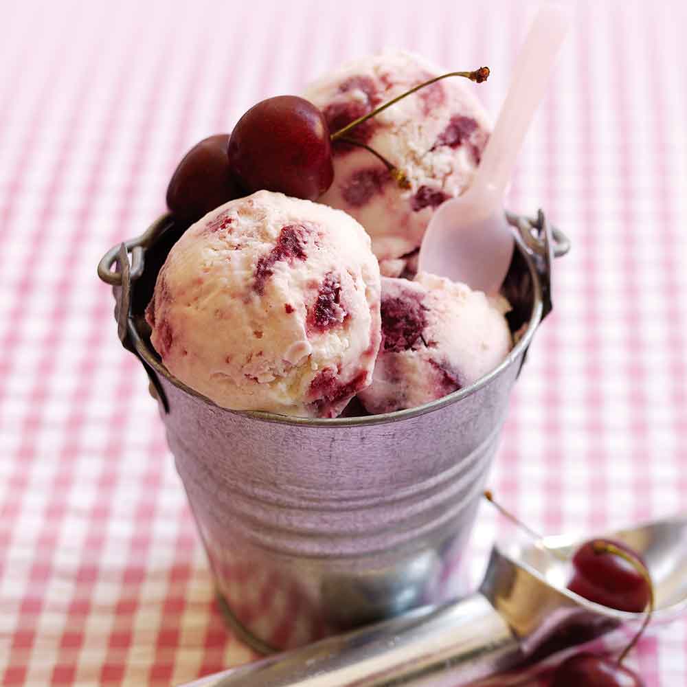 Cherry Yogurt Ice