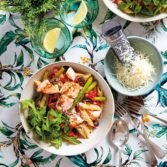 Italian-Style Salmon Pasta