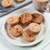 Peanut Chocolate Slice & Bake Cookies
