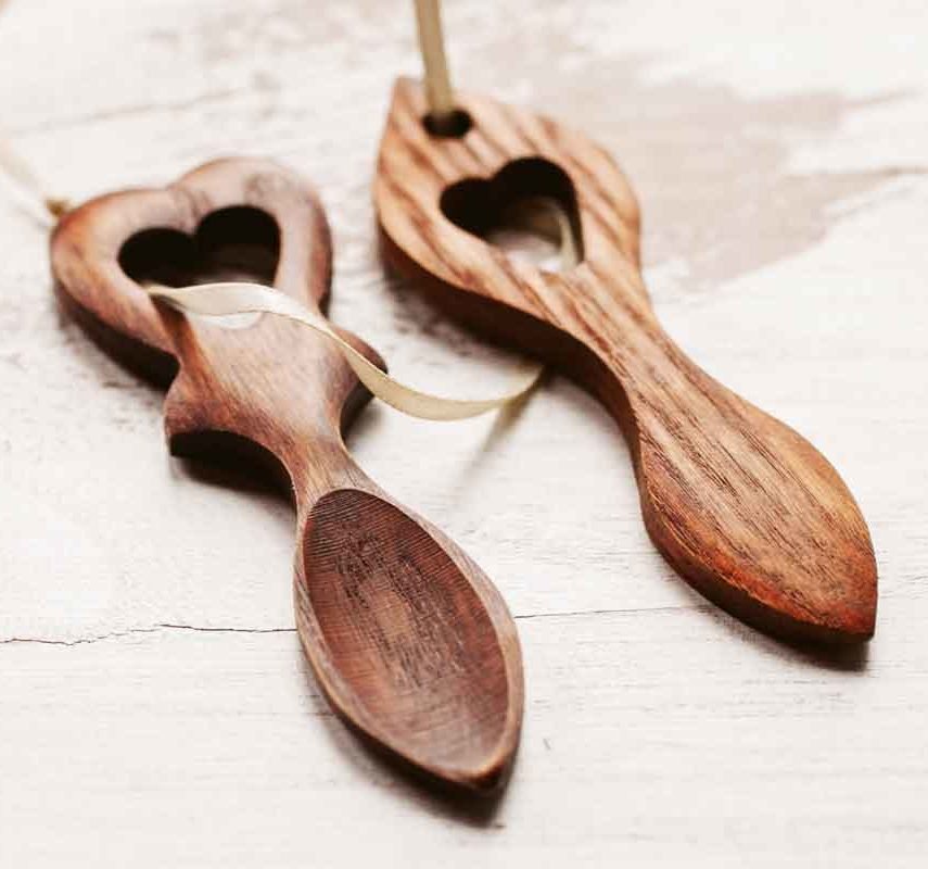 Welsh Love Spoons