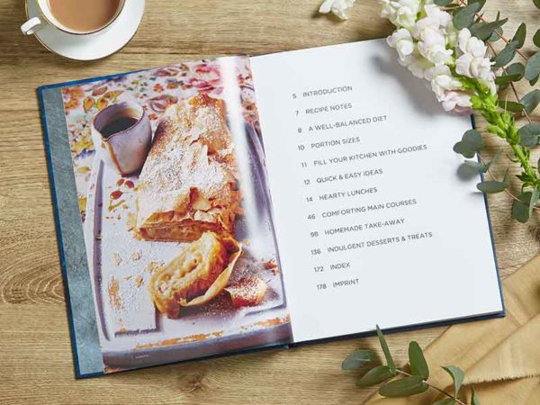 Healthier Comfort Food Cookbook Contents