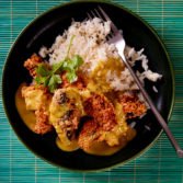 Crispy Mushroom Katsu Curry