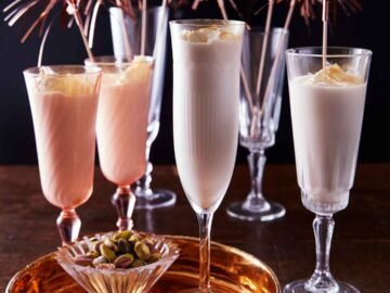Nutcracker glitter cocktail